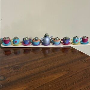 CHANUKAH TEACUPS MENORAH